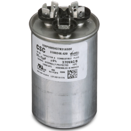 Dometic Duo-Therm Air Conditioner Motor Run Capacitor 30/5 MFD • 3313107.027