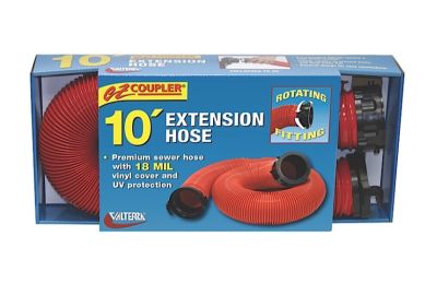 Valterra Coupler 10' Red Sewer Extension Hose • D04-0113