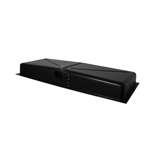 Icon Technologies 30 gal. Center Side Drain Waste Holding Tank with 3" Spigot and 4-Level Sensors (60"L x 24"W x 8"H) • 12427
