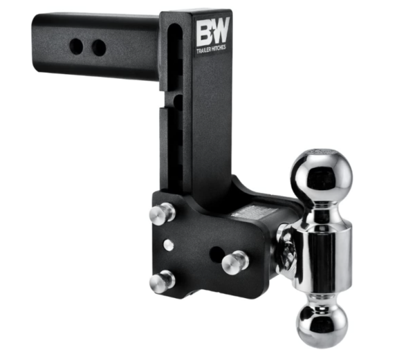 B&W Tow & Stow Adjustable Dual-Ball Mount – 2.5″ Receiver – 2″, 2 5/16 ...