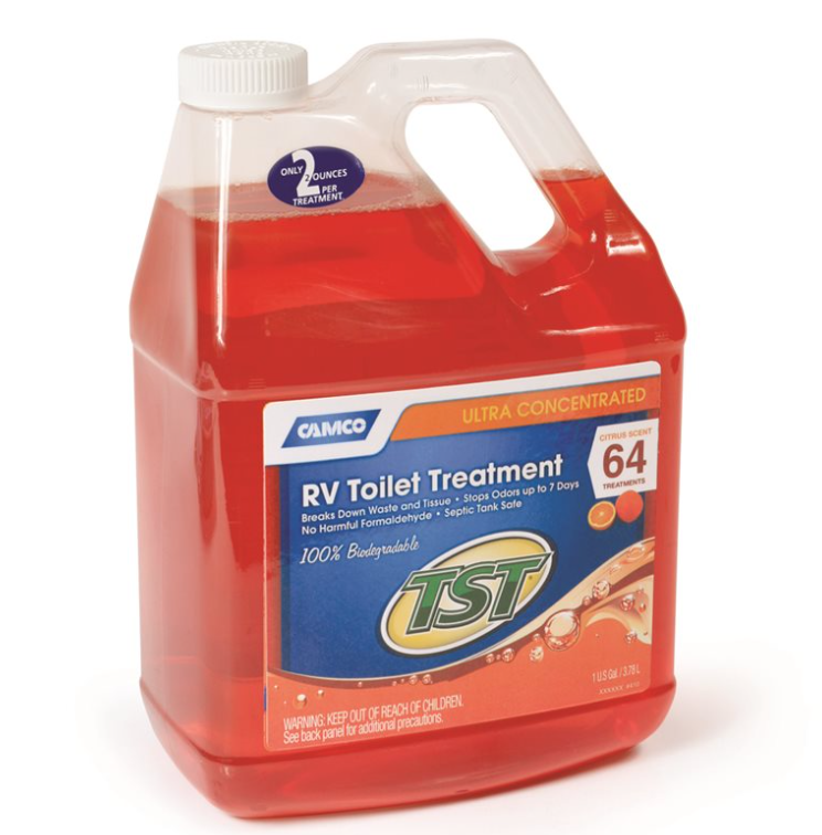 Camco TST Orange Power Toilet Treatment - 1 Gallon • 41197