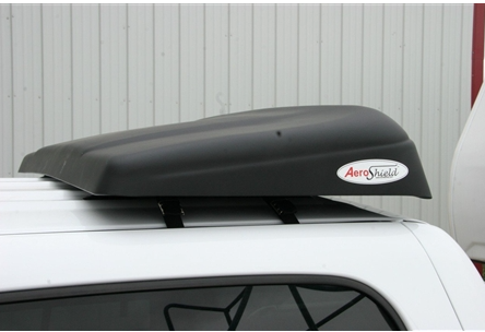 Icon Technologies AeroShield 56" x 22" Wind Deflector - Black • 01217 - Image 4