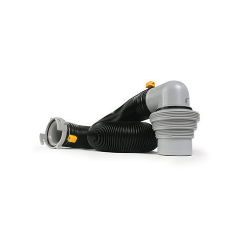 Camco Easy Slip 10' Black Sewer Hose • 39551