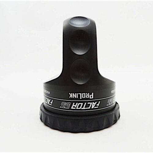 Factor 55 ProLink Loaded Assembly - Black 16000 Lb with Titanium Pin & Rubber Guard • 00015-04