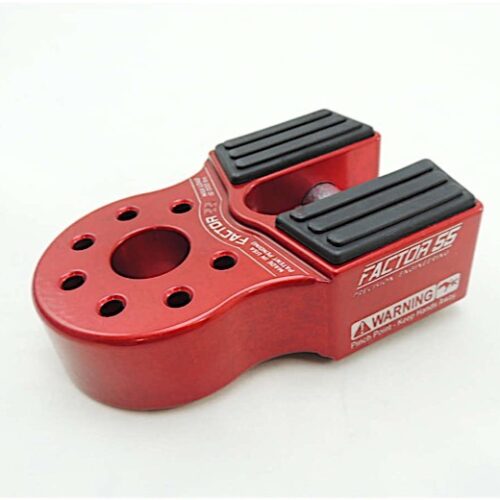 Factor 55 FlatLink - Red 16,500 Lbs • 00050-01
