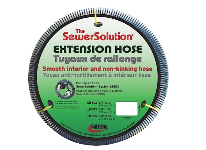 Valterra SewerSolution Extension Hose, 10′ • SS02