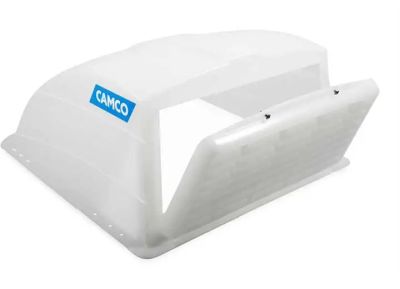 Camco Roof Vent Cover - White • 40433