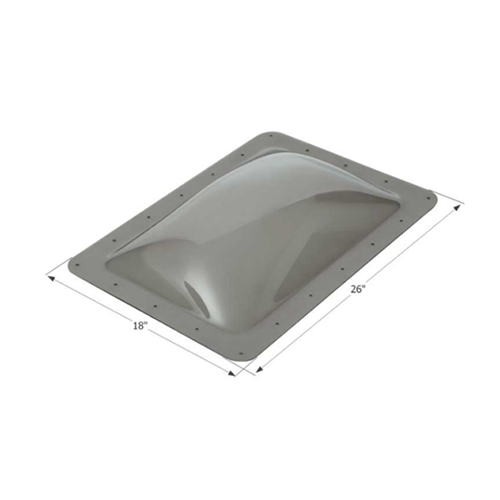 Icon Technologies RV Skylight 22" x 14" - Smoke • 12080