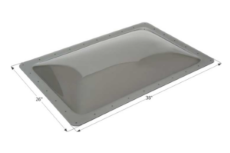 Icon Technologies RV Skylight, 34" x 22" - Smoke • 12113