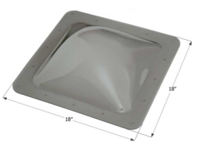 Icon Technologies RV Skylight 14" x 14" - Smoke • 12116