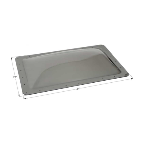 Icon Technologies RV Skylight 30" x 18" - Smoke • 12120