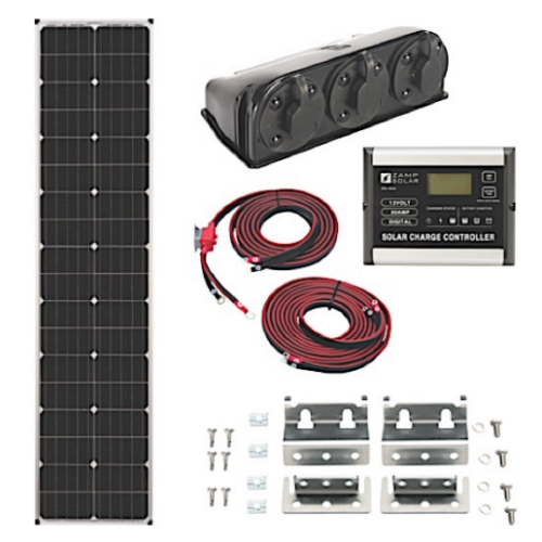 Zamp Solar 90 Watt Long Roof Mount Kit • KIT1007