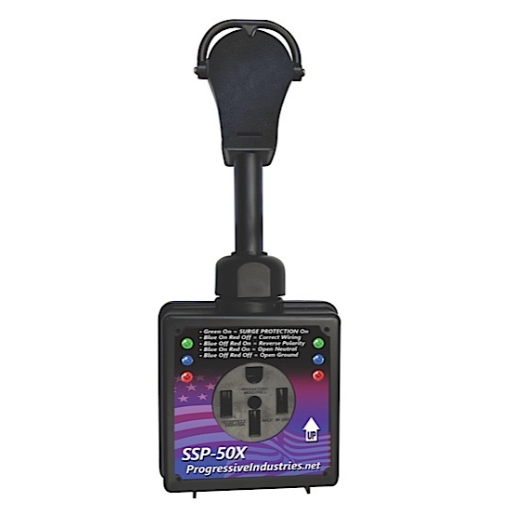 Progressive Industries Portable 50 Amp RV Smart Surge Protector • SSP-50X