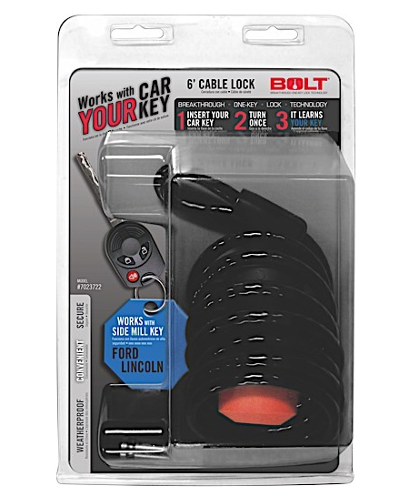 Bolt Lock 6' Cable Lock Ford Side Cut • 7023722 - Image 2