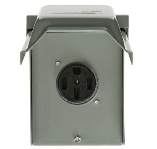 AP Products Outdoor RV Power Outlet - 120/240V, 50A • U054P