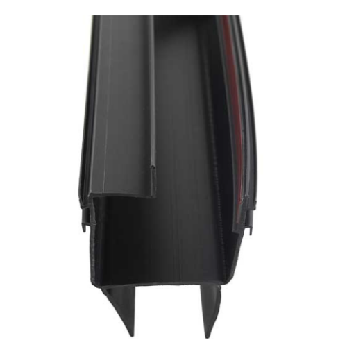 AP Products 7' Black Plastic Slide-Out EK Base with Wall Jamb • 018-1470-84