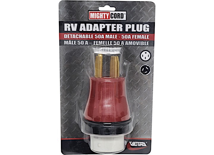 Valterra Mighty Cord 50A-50A Detachable Adapter Plug • A10-5050DAVP