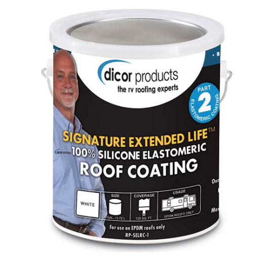 Dicor Signature Extended Life EPDM Rubber Roof Coating White • RP-SELRC-1