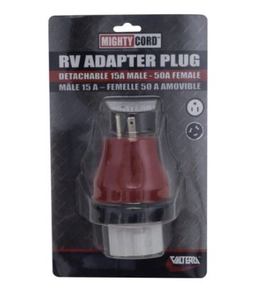 Valterra Mighty Cord 15A-50A Detachable Adapter Plug • A10-1550DAVP - Image 2