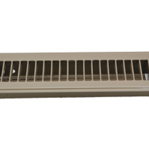 AP Products 2-1/4" x 10" Floor Register w/ Damper, Brown • 013-641