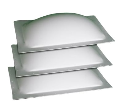Specialty Recreation Rectangle RV Skylight 14" x 22" - 3 Pack White • SP1422W