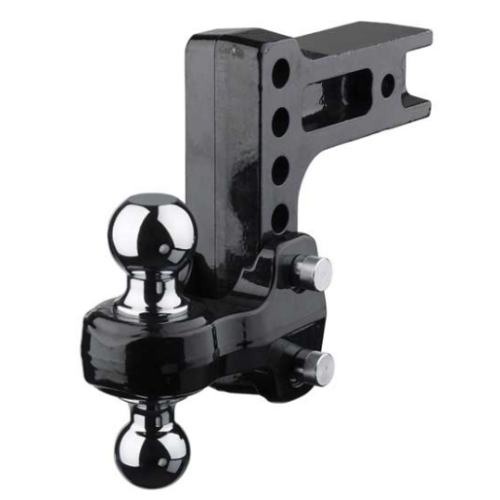 Fastway FLASH Solid Steel HD Ball Mount (SSBM) for 2.5" Receivers - 6" Drop / 2” & 2-5/16” Balls • 49-00-5625