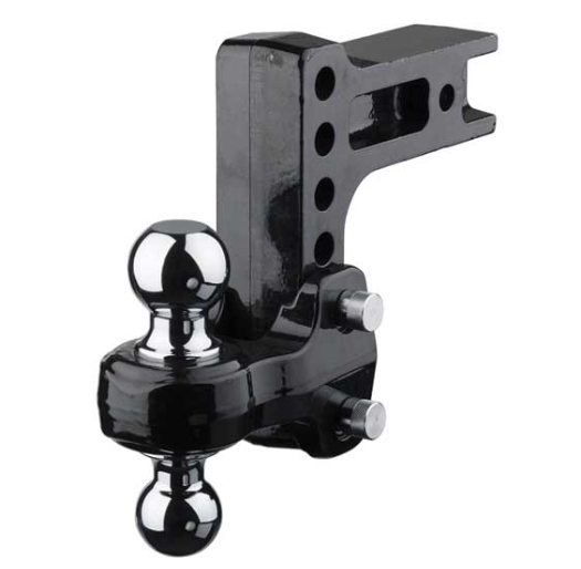 Fastway FLASH Solid Steel HD Ball Mount (SSBM) for 2.5" Receivers - 6" Drop / 2” & 2-5/16” Balls • 49-00-5625