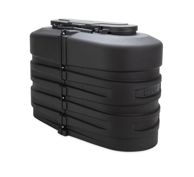Camco Double RV Propane Tank Cover, 20 lb, Black • 50502