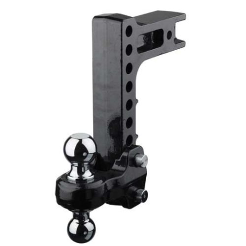 Fastway FLASH Solid Steel HD Ball Mount (SSBM) for 2.5" Receivers - 10" Drop / 2” & 2-5/16” Balls • 49-00-5925