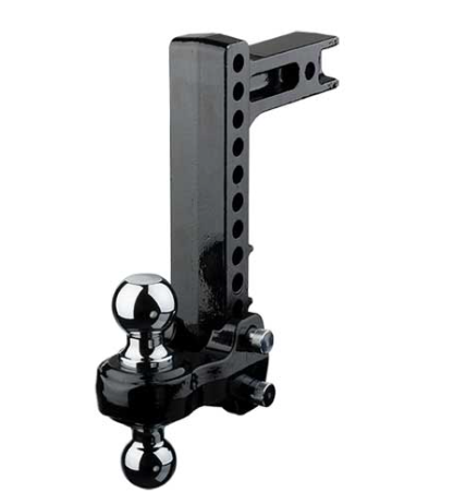 Fastway FLASH Solid Steel Ball Mount (SSBM) for 2" Receivers - 10" Drop / 2” & 2-5/16” Balls • 49-00-5900