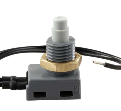 JR Products 12V RV Roof Vent Push Button On/Off Switch • 13985