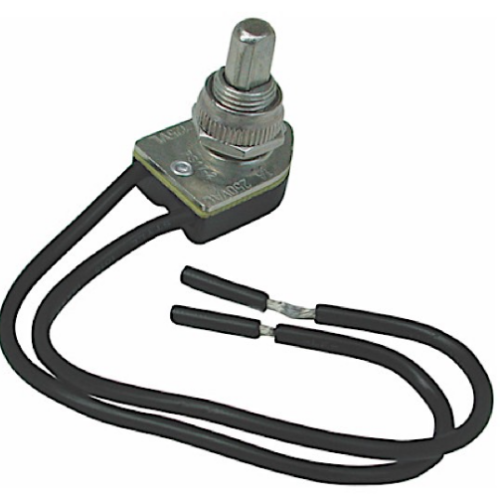 Valterra On/Off Push Button With 6" Lead • DG16VP
