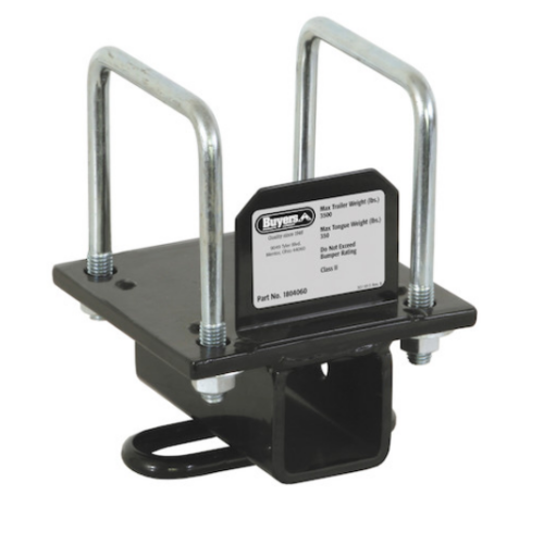 Buyers RV Bumper Trailer Hitch for 4" Square RV Bumper • 1804060