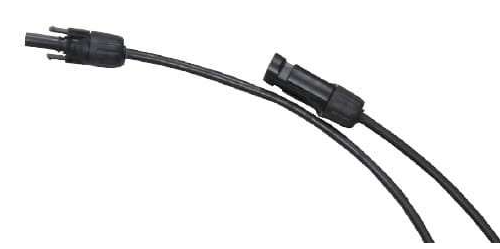 Go Power 3' Solar Panel Cable to Connect Go Power Solar Panel To Solar Battery Charger Controller • 74672
