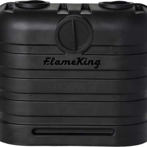 Flame King Dual 30 LB LP Propane Tank Light Plastic Heavy Duty Cover • YSN-PCC-RV30