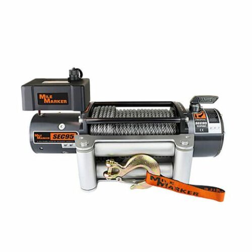Mile Marker SEC95 9500 LB Winch, Steel Cable • 76-50246BW