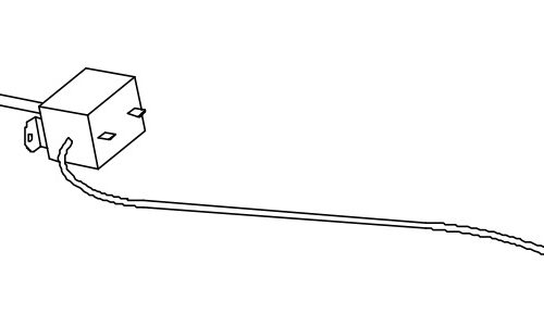 Coleman Mach 6703-3401 Air Conditioner Ceiling Assembly Thermostat
