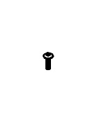 Coleman Mach 6792-5111 Air Conditioner Shroud Mounting Screw