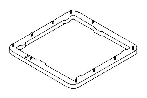 Coleman Mach 8332-3301 Air Conditioner Installation Kit