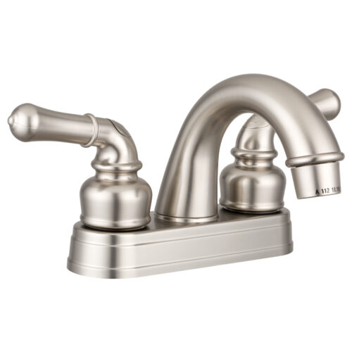Dura Faucet J-Spout RV Kitchen Faucet (DF-PK330HC-SN)
