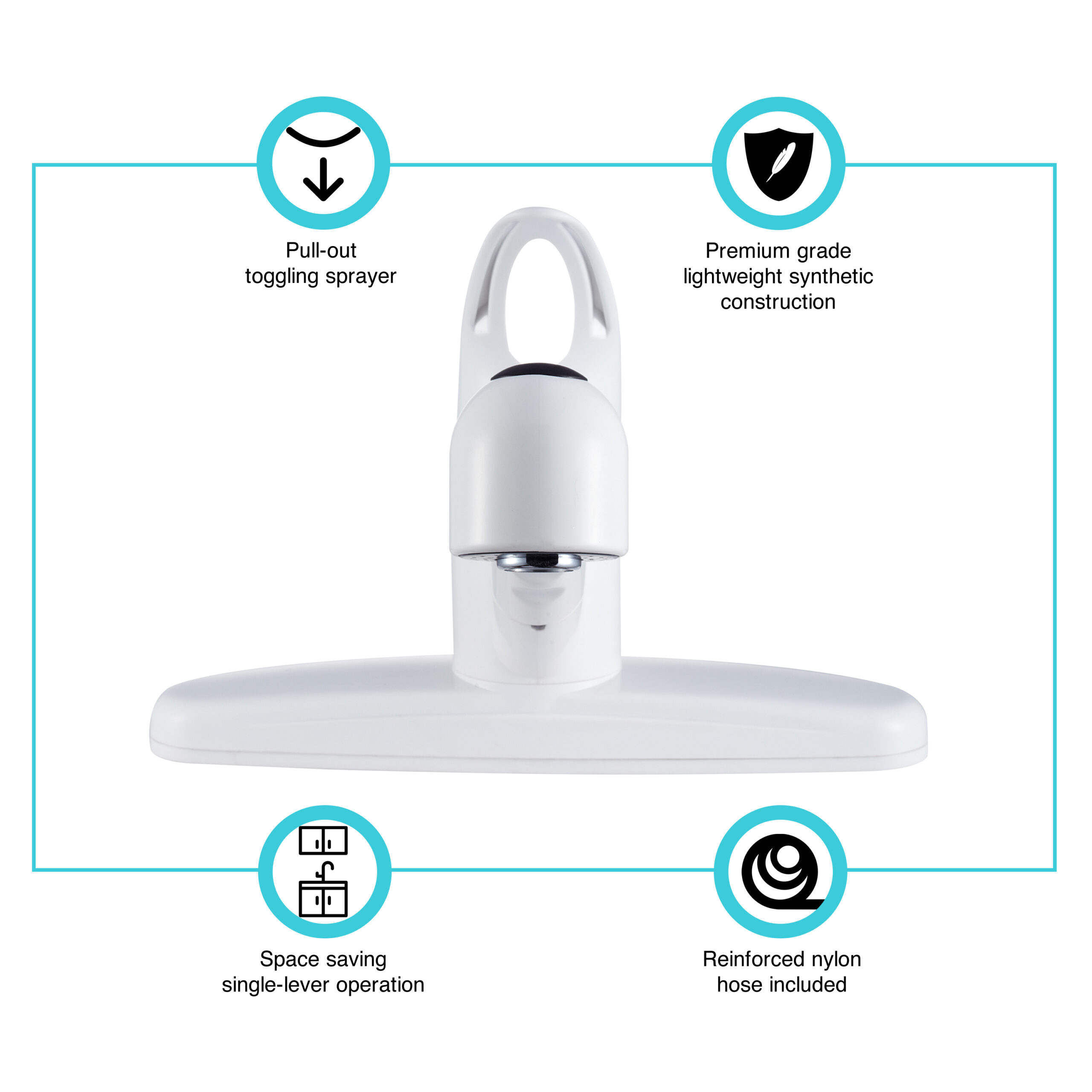 Dura Faucet Df-Pk100-Wt Faucet - Image 6