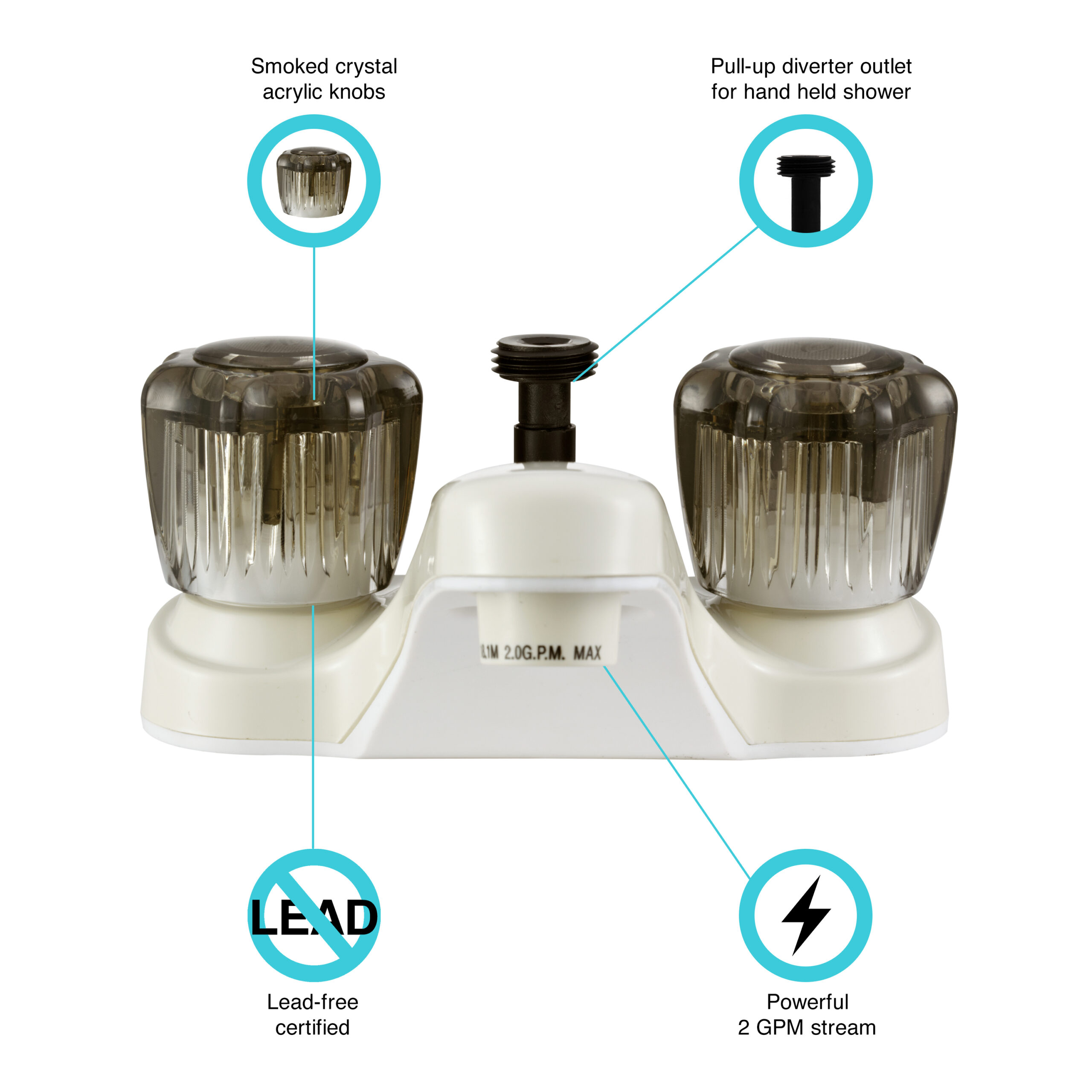 Dura Faucet Df-Pl720s-Bq Faucet - Image 6