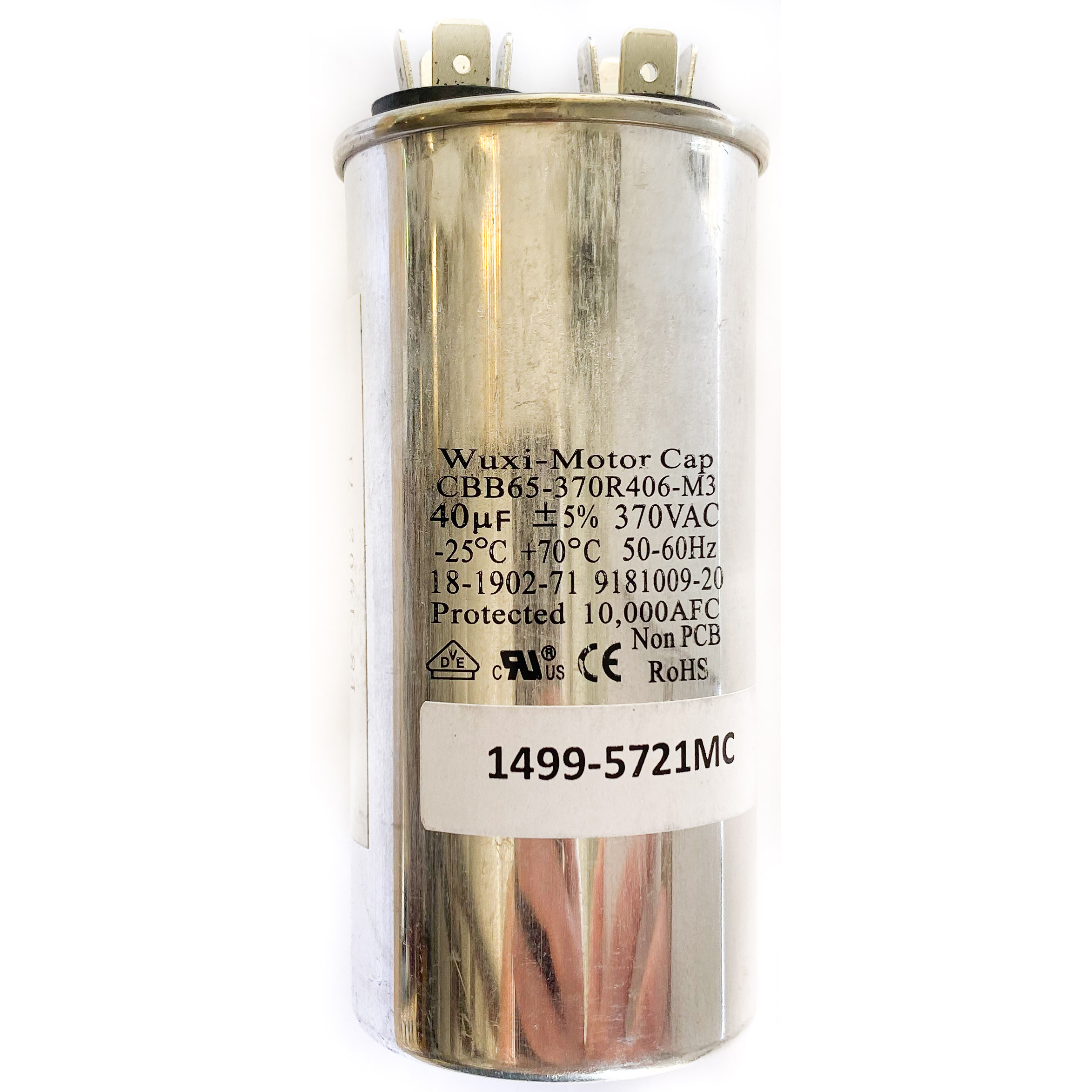 M.C. Enterprises 1499-5721mc Air Conditioner Capacitor