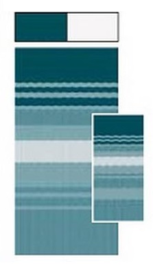 Carefree RV JU178C00 Blue/ Green RV Patio Vinyl Awning Fabric