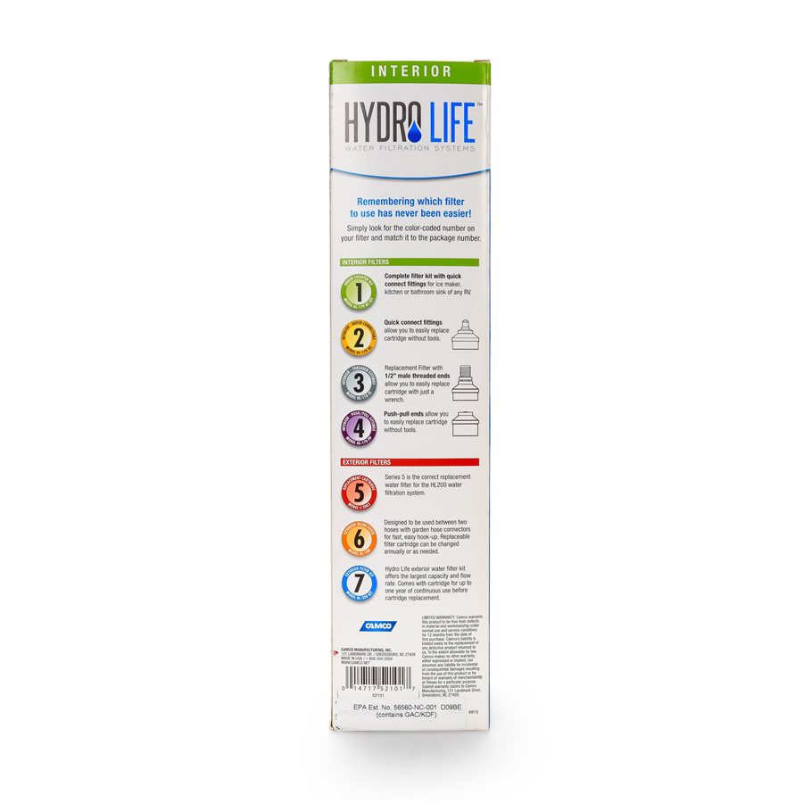 Camco 52101 Fresh Water Filter Cartridge - Image 5
