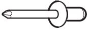 Carefree Rv 030345-007 Awning Rivet
