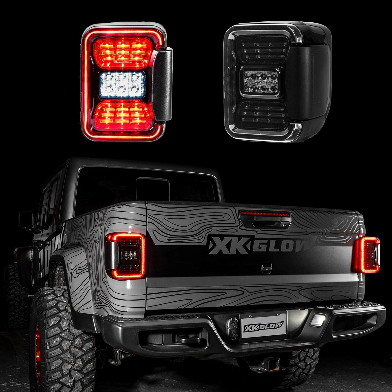 XK Glow XK041028 Tail Light Assembly - Image 5