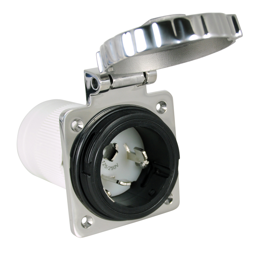 Marinco 6373el-Brv Receptacle - Image 2