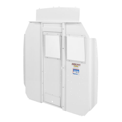 Weather Guard (Werner) 96321-3-01D Swing Door White Steel Bulkhead Divider
