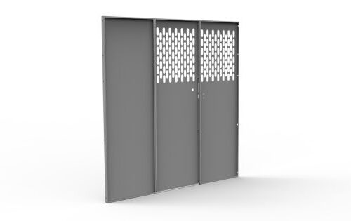 KargoMaster 40651 Gray Steel Bulkhead Divider